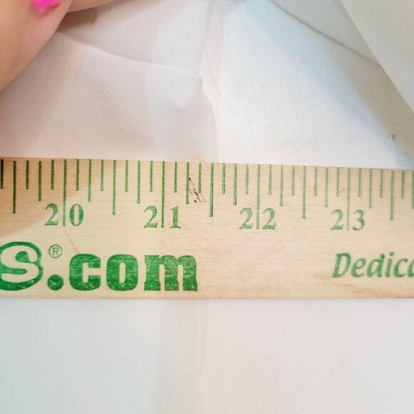 Elegant White Embroidered Button Down Shirt - Picture 7 of 13